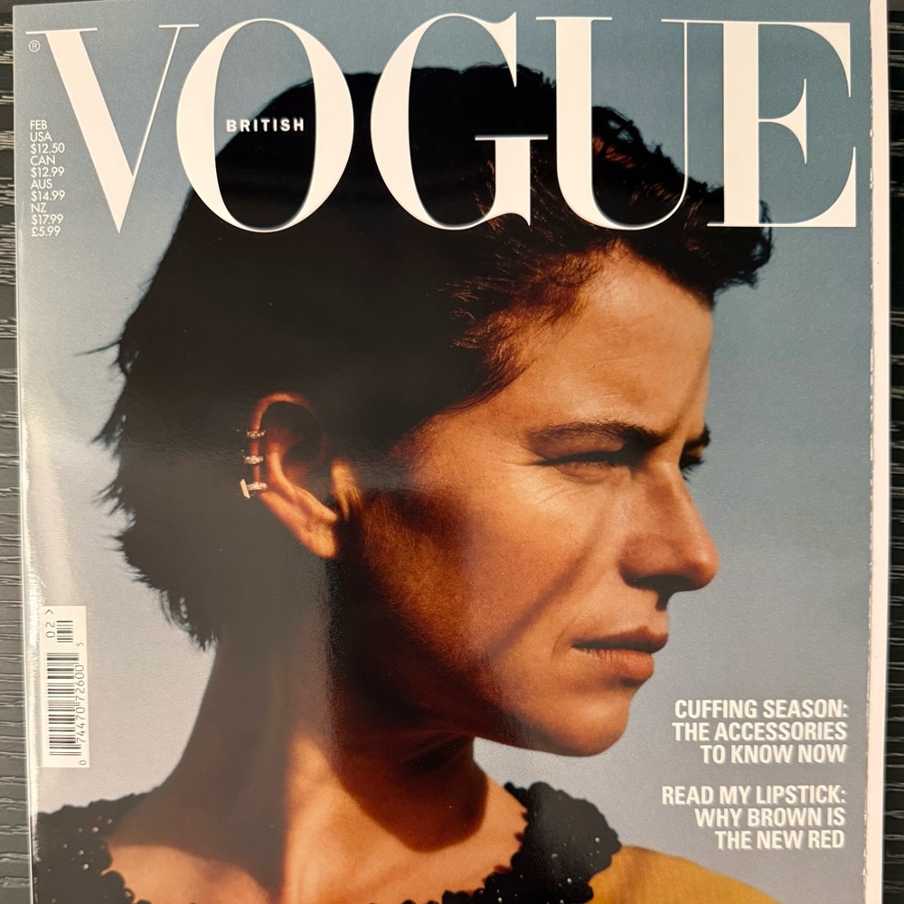 British Vogue Magazine. February, 2026. Cover: Jessie Buckley. Brand New!